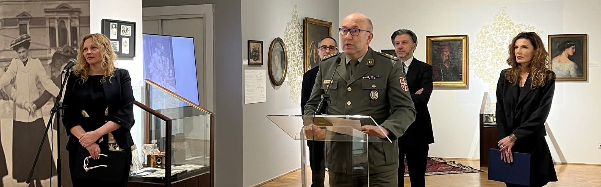 Свет Видосаве Ковачевић на изложби у Дому Војске Србије