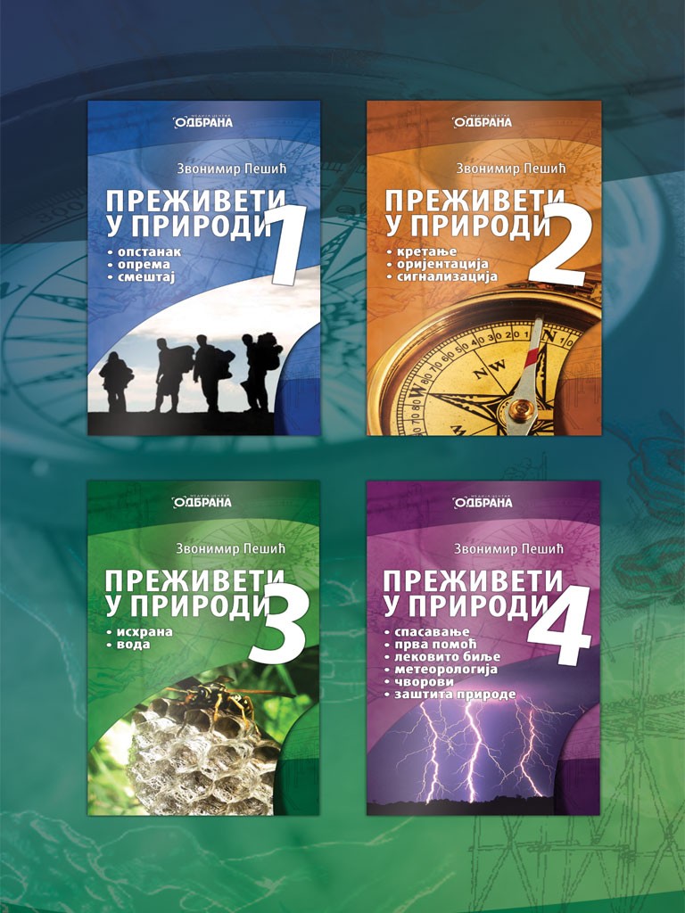 PREŽIVETI U PRIRODI (II IZDANJE) – komplet