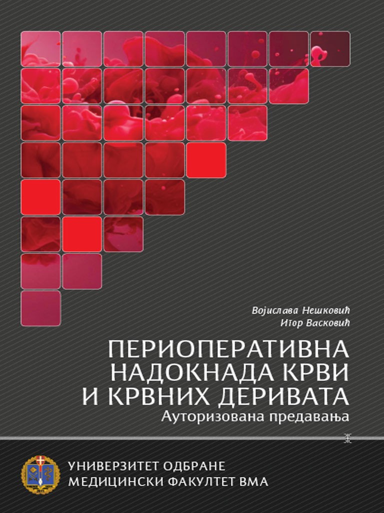 PERIOPERATIVNA NADOKNADA KRVI I KRVNIH DERIVATA